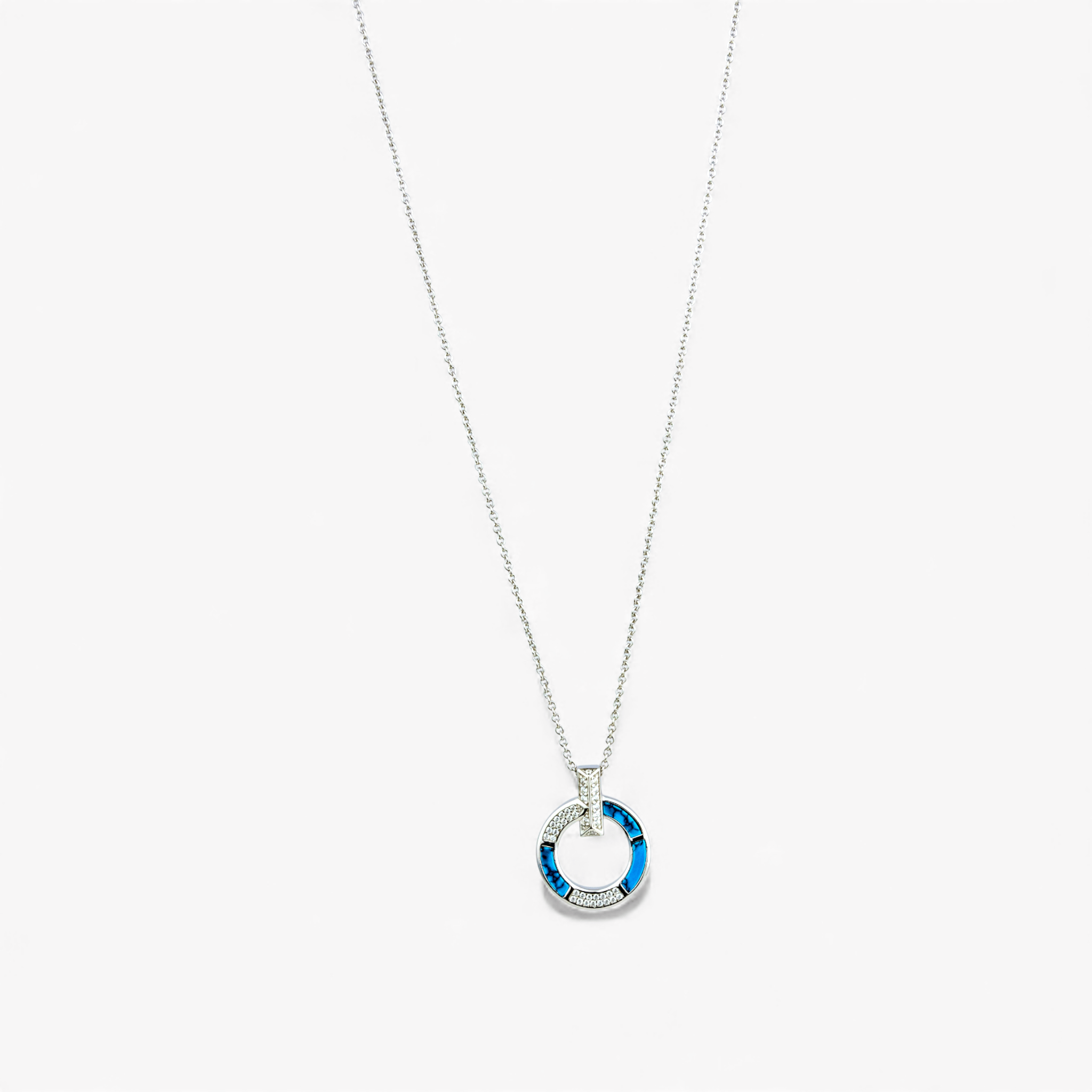 Turquoise Segment Pendant - Miraura Jewels